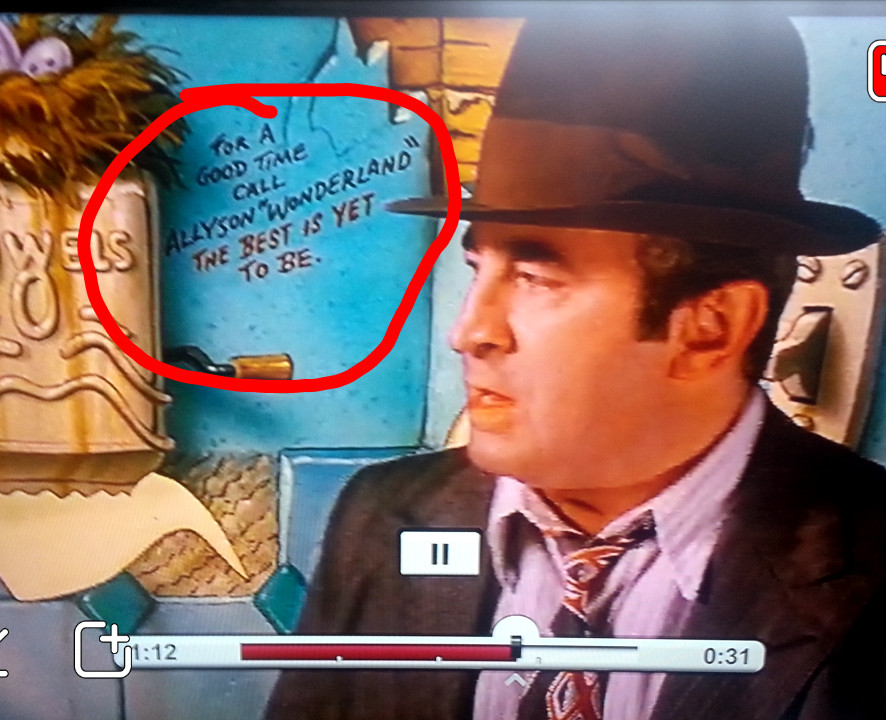 Was watching who framed Roger rabbit. And found this. - meme