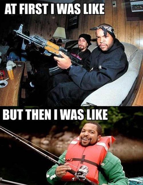 Evolution of Ice Cube - meme