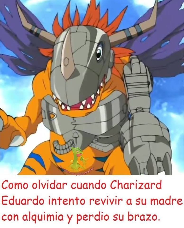 El título se fue a esperar la nueva temporada de Digimon - meme