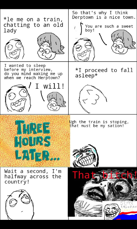 My first attempt at a rage comic - meme