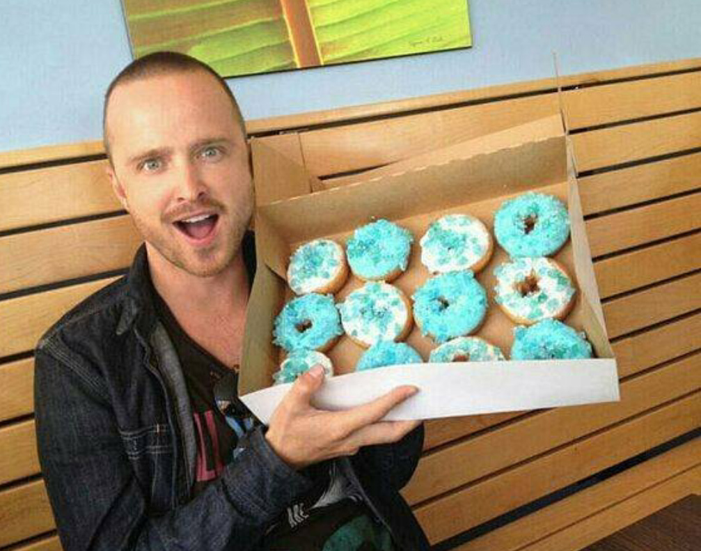 Breaking bad blue sprinkled donuts! Yummy! - meme