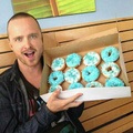 Breaking bad blue sprinkled donuts! Yummy!