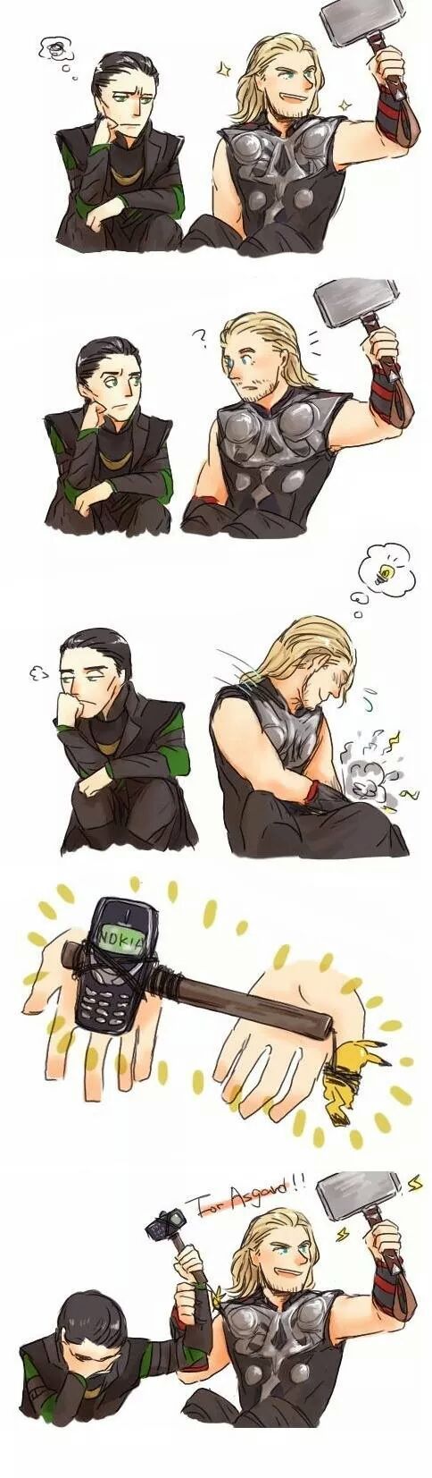 Loki + Nokia = Lokia. - meme