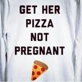 Impregnation by pizza?