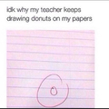 Why donuts on my page