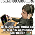 Video game fanatic