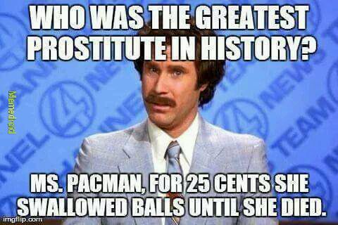 Mr. Pacman is a pimp - meme