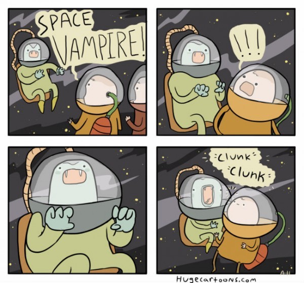 Space vampire ! - meme