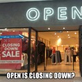 hurry it's. closing down. :-)