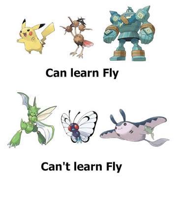 HMs não podem estar no Pokémon Go! - meme