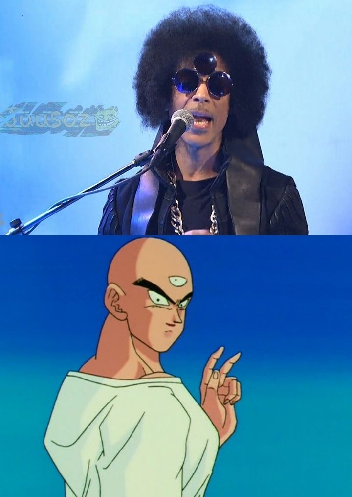 Plot twist: Prince is a Z fighter - meme