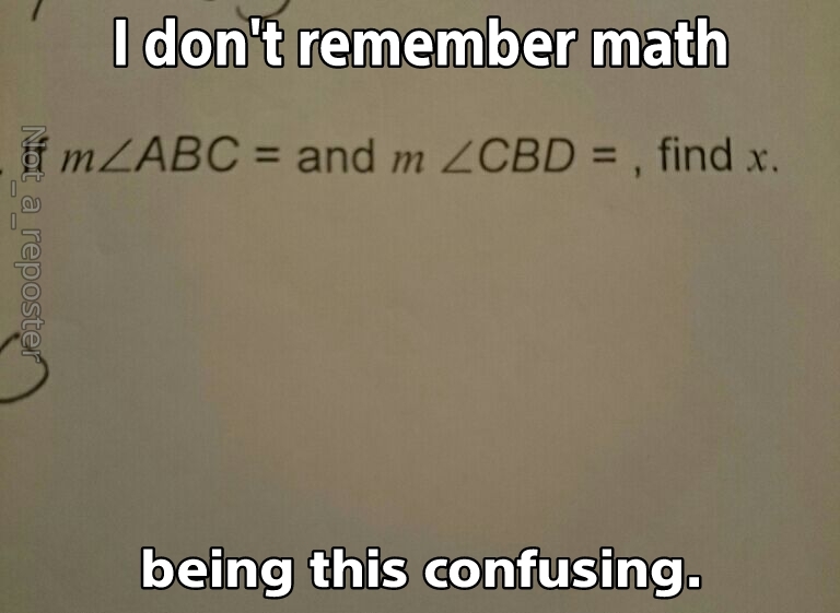 Math got me fucked up - meme