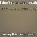 Math got me fucked up