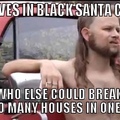 black Santa