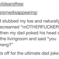 The original dad joke