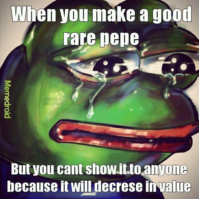 I think i got pepe collecting right - meme