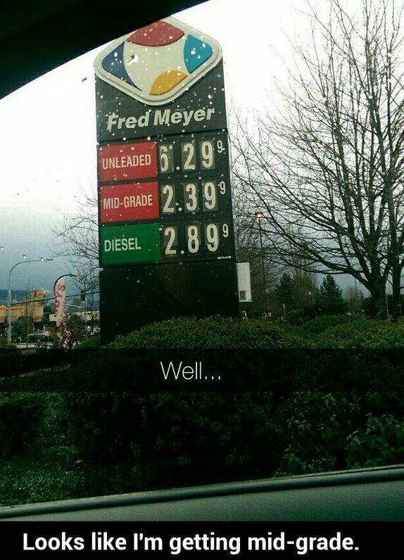 Gas prices... - meme