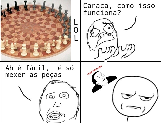 Xadrez com 3 pessoas! - Meme by Prymen :) Memedroid