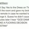 Goddammit Kirstina!