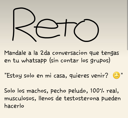 Nuevo reto - meme