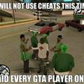 Its difficult for me to not use cheats on gta:sa