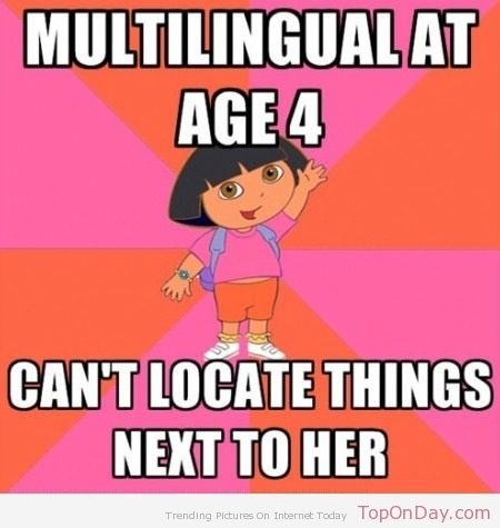 Fuck Dora's logic.. - meme