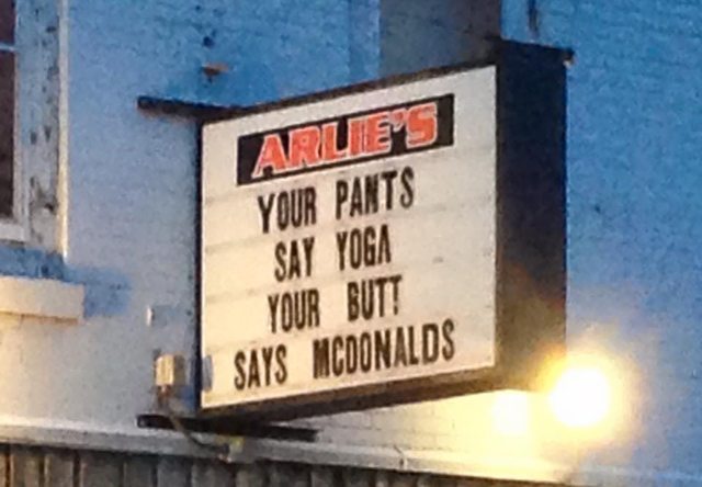 Yoga Pants - meme