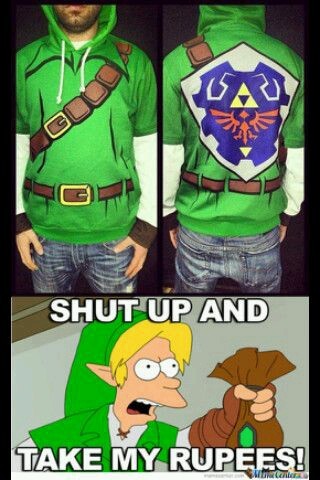 Shut up and take my rupees! - meme