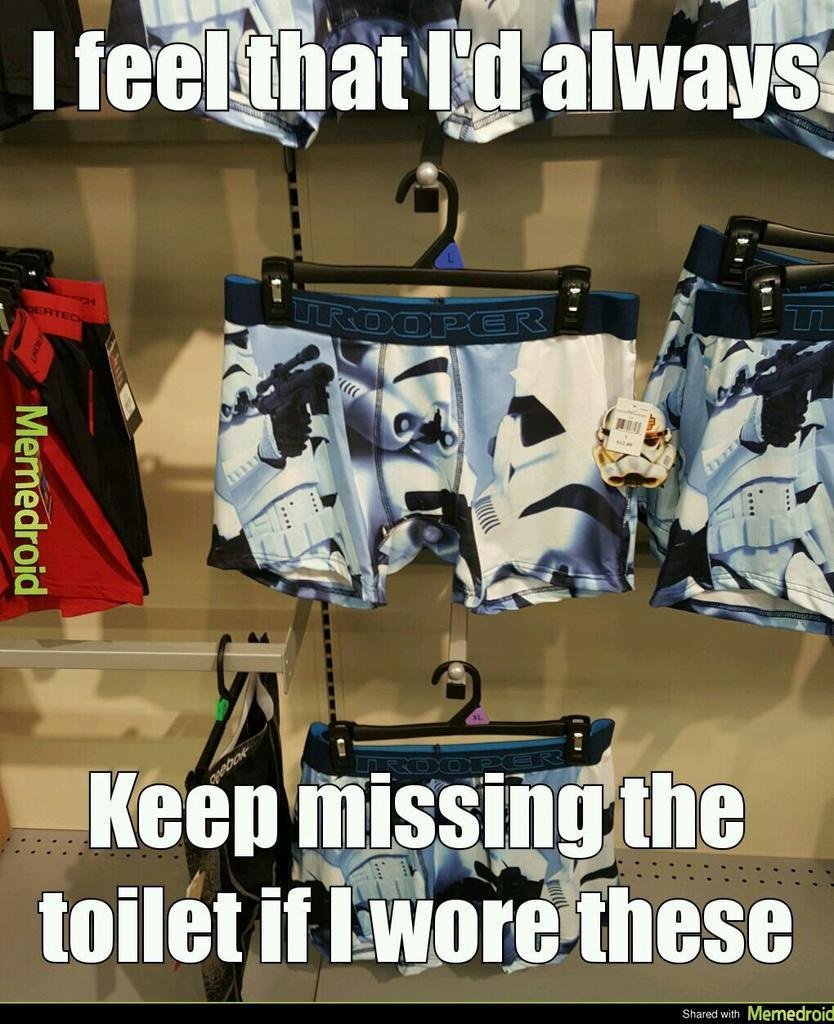 Stormtroopers always miss - meme