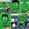 Hulk e suas aulas de etiqueta