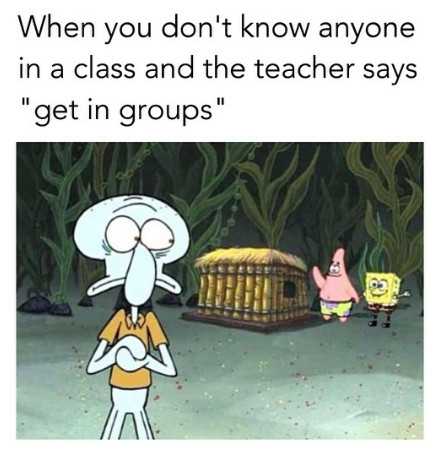 Get in groups.... - meme