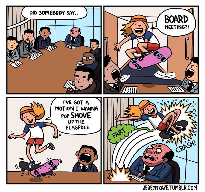I like such board meetings - meme