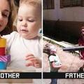 Diferencias entre madres y padres
