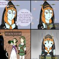 Maldita Zelda como le gusta destruir las posibilidades de Link