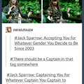 Captaining Jack Sparrow