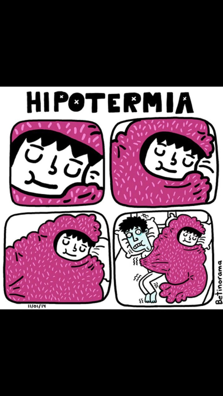 Hipotermia ._. - meme