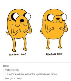 Jake's got a booty - meme