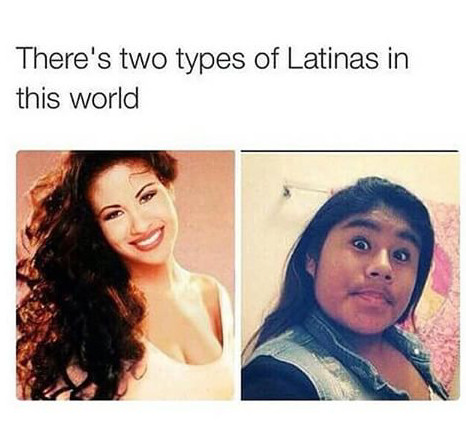 Latina problems - meme