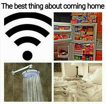 The best thing about home - meme