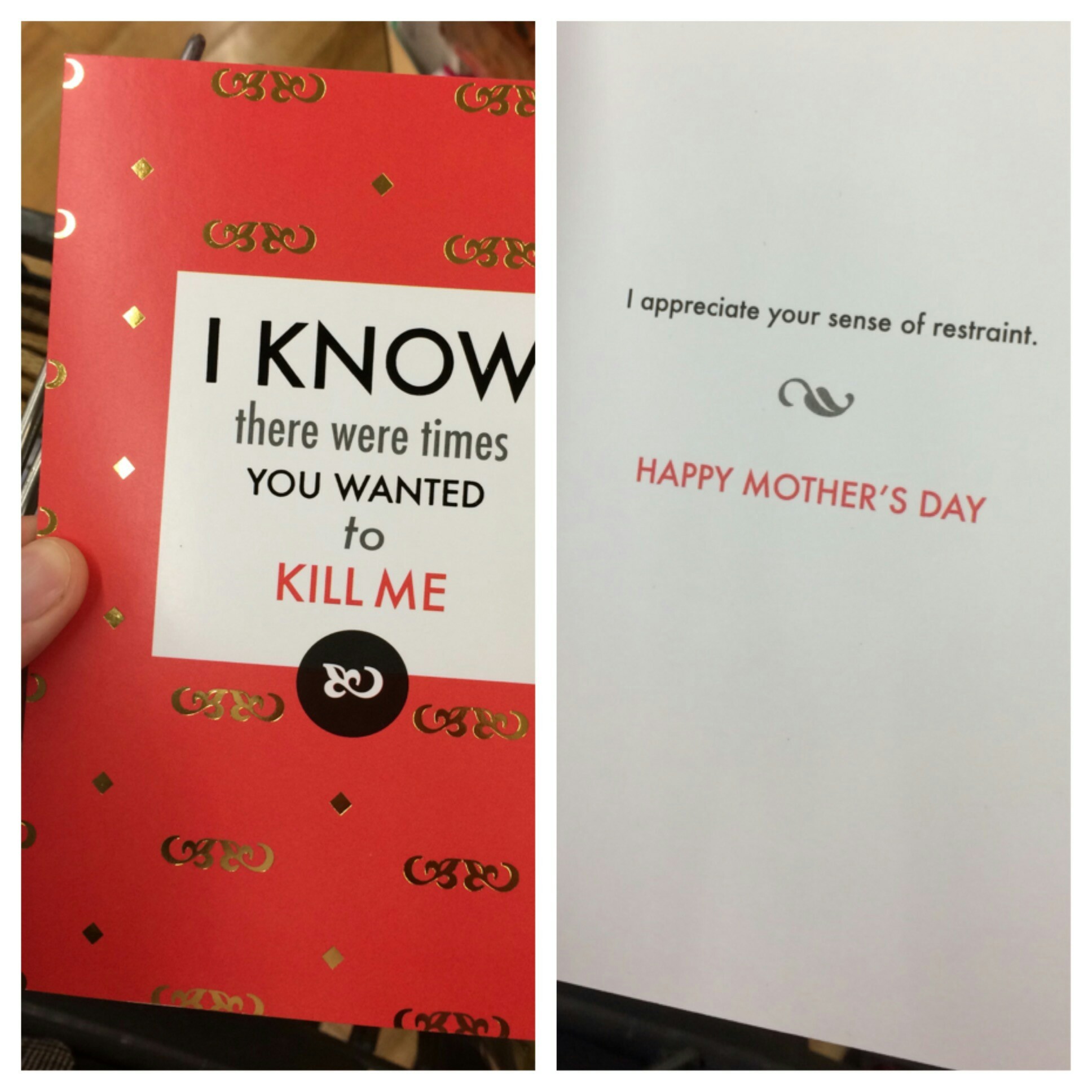 So what did you get for your Mother ? - meme
