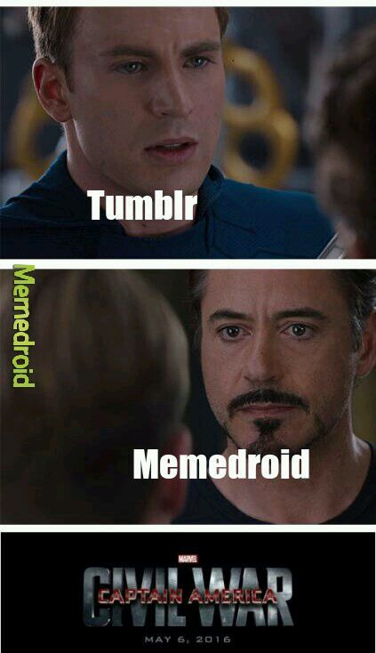 Memedroid > Tumblr