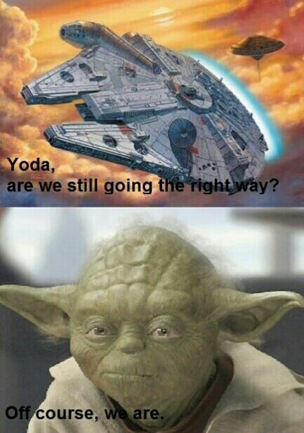 Fucking Yoda....wait, NO! - meme