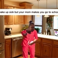 Like, if your parents make you do the dishes, then do this