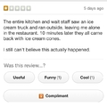 Best yelp review I've ever seen