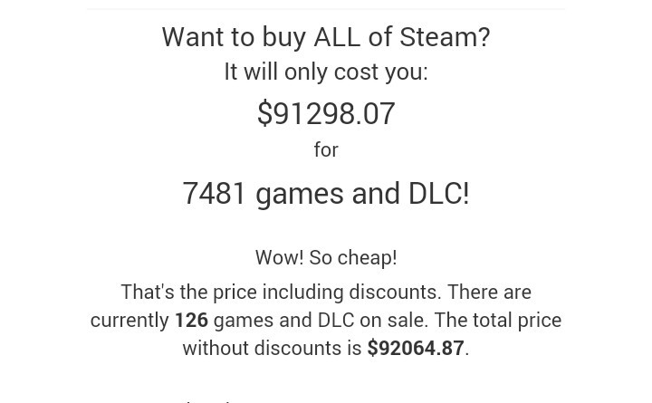 That's cheaper than I thought it would be - meme