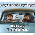 Fuck apple maps