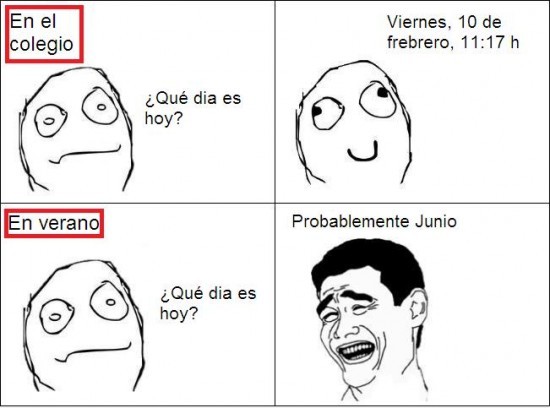 Simplemente vacaciones xD - meme