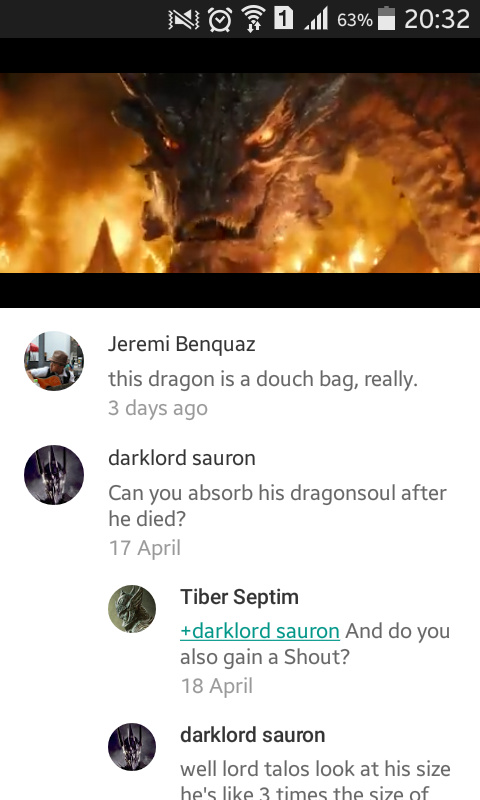 It seems that sauron played skyrim - meme
