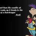 Words of wisdom from Rolf