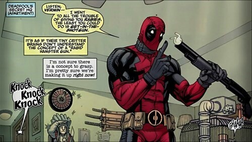 Biological warfare level: Deadpool - meme